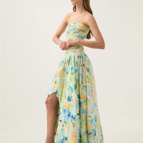 Violette Bubble Hem Maxi Dress - Picture 6 of 7